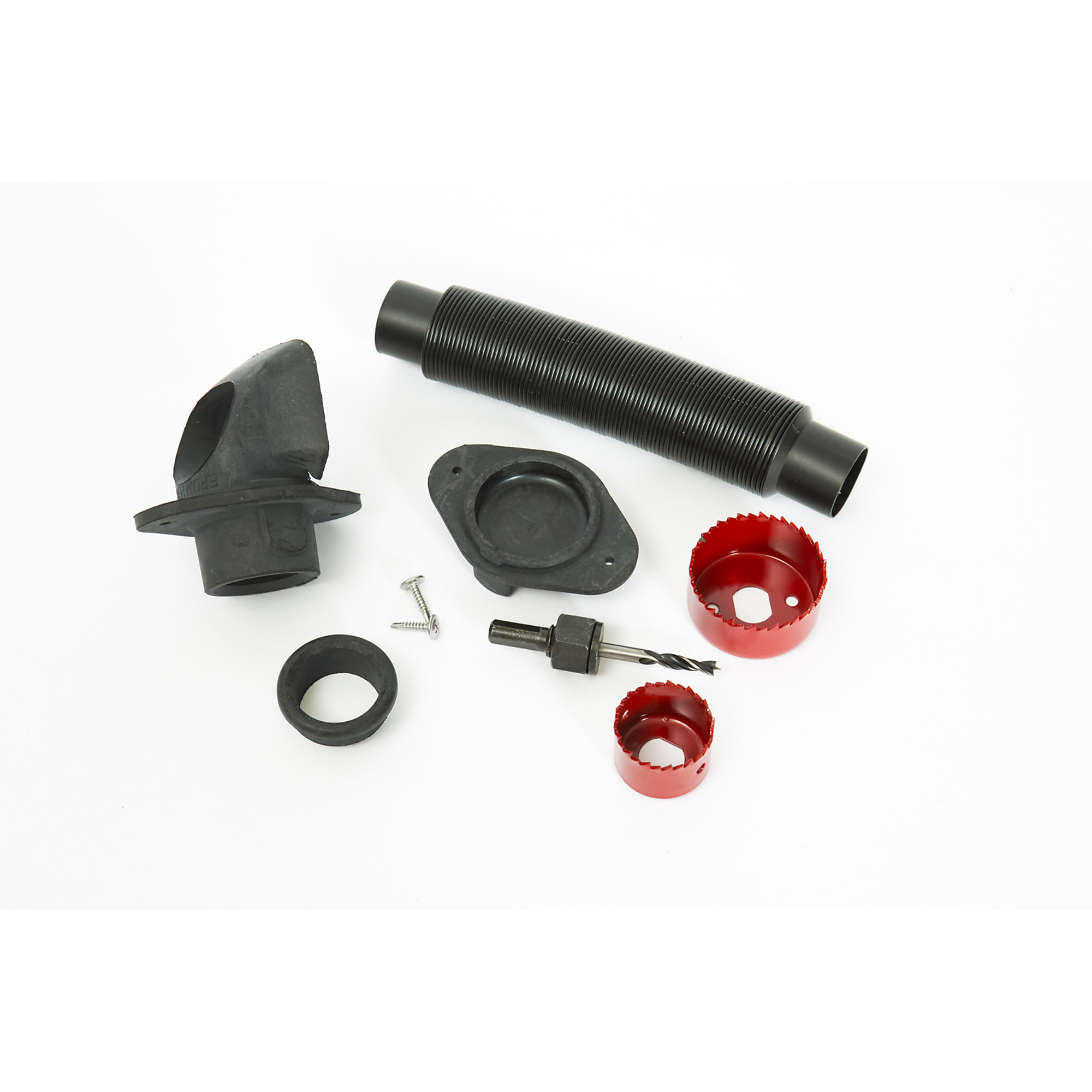 Good Ideas Rain Wizard Diverter Flex Kit — Black, Includes Installation Tools, Model# RW-DIVFLX-BLK